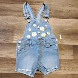 NWOT 2t Daisy short bibs.